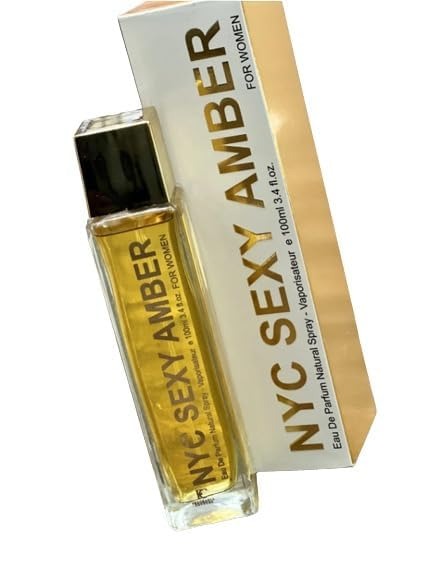 NYC SEXY AMBER 3.4 oz Sporty Citrus fragrance for Women Eau De Parfum