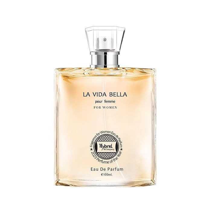 LA VIDA BELLA POUR FEMME Eau De Parfum Spray Perfume for Women - 3.4oz