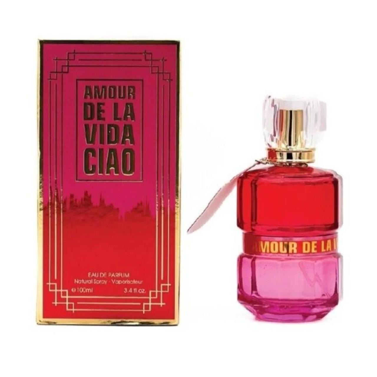 Amour De La Vida Ciao Eau De Parfum Spray Perfume for Women - 3.4oz