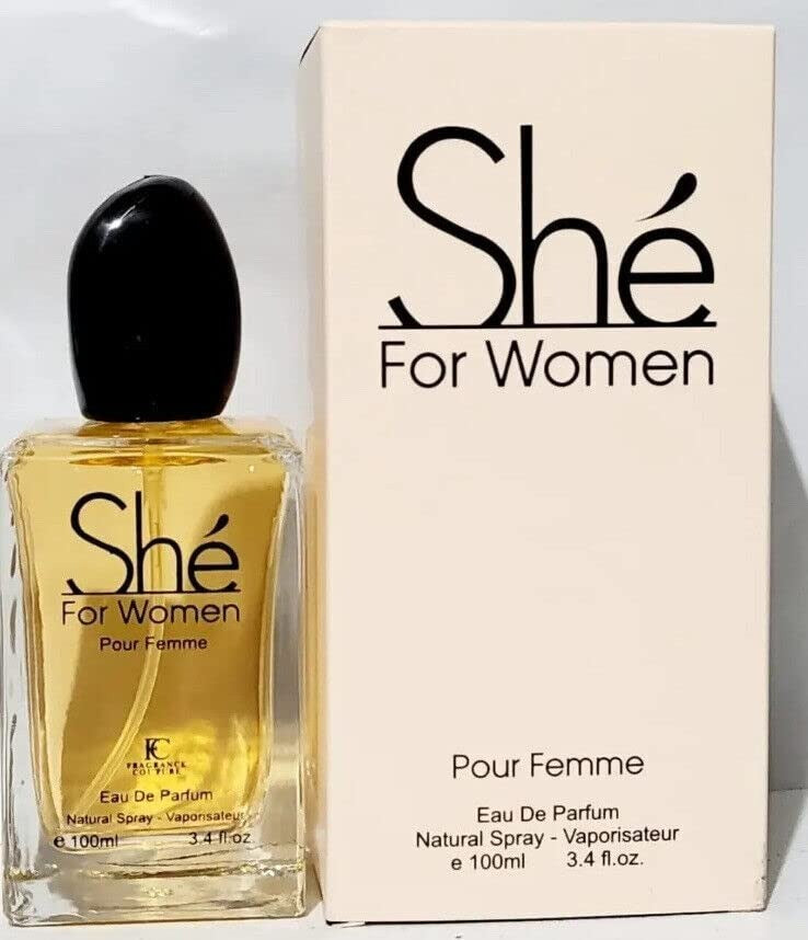 SHE Eau De Parfum Spray Perfume for Women - 3.4oz/100ml