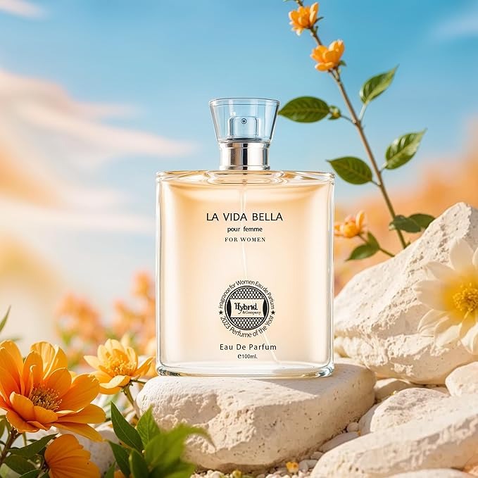 LA VIDA BELLA POUR FEMME Eau De Parfum Spray Perfume for Women - 3.4oz
