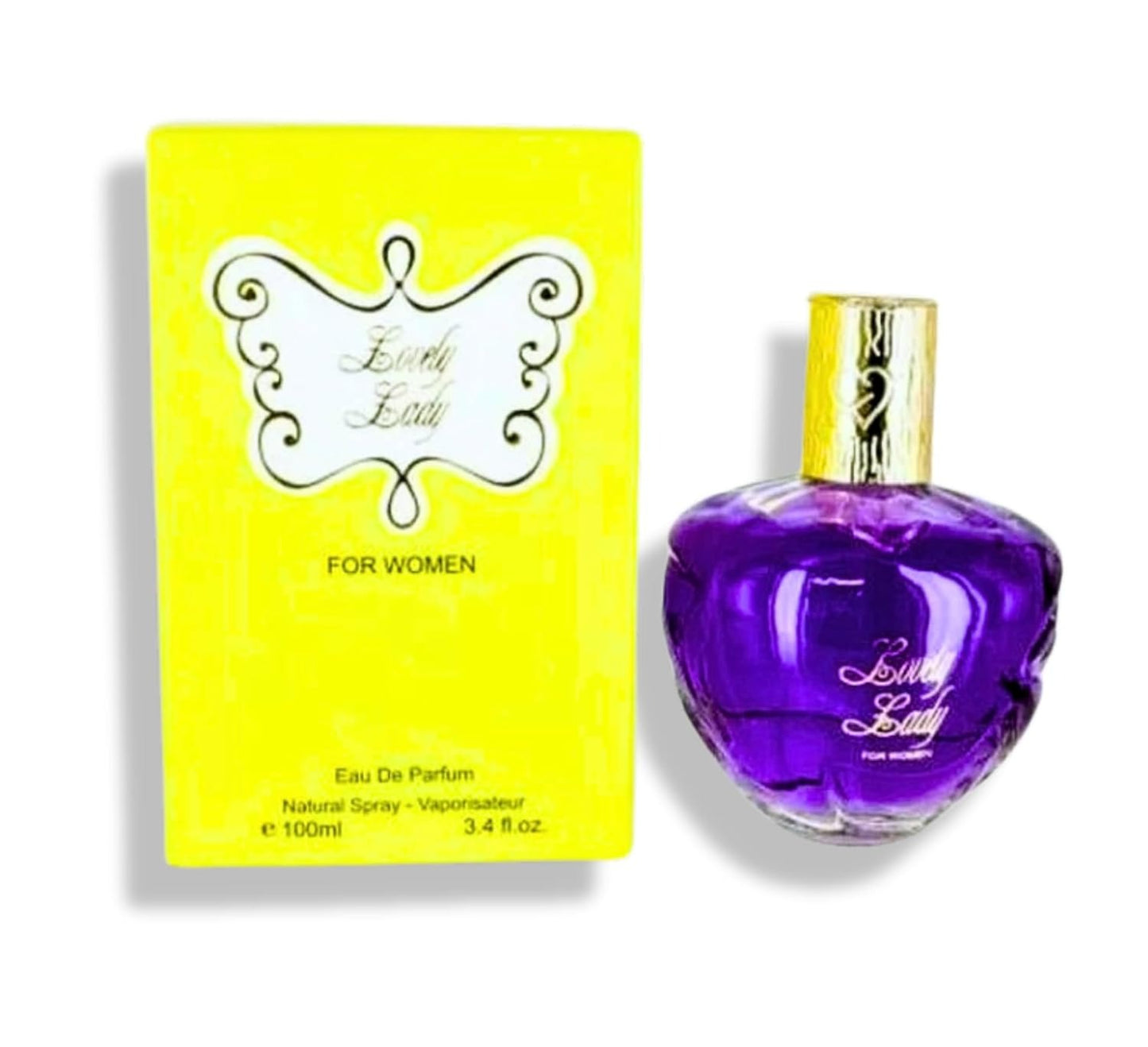 Lovely Lady Eau de Parfum for Women - 3.4 Fl Oz
