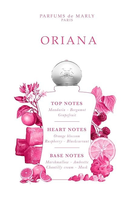 PARFUMS DE MARLY Oriana Eau De Parfum Spray Perfume for Women - 3.4oz
