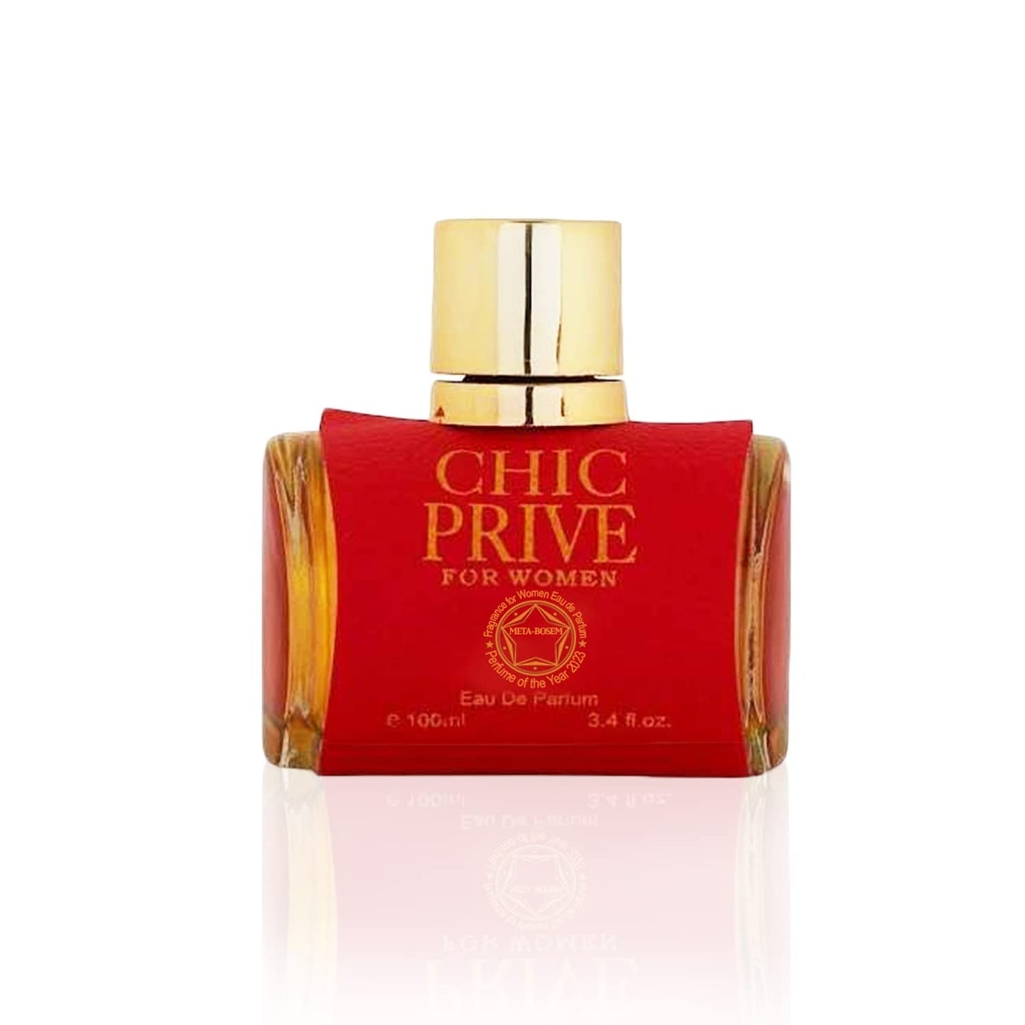 Chic Prive Eau de Parfum Natural Spray Perfume for Women - 3.4 Fluid Ounce/100Ml