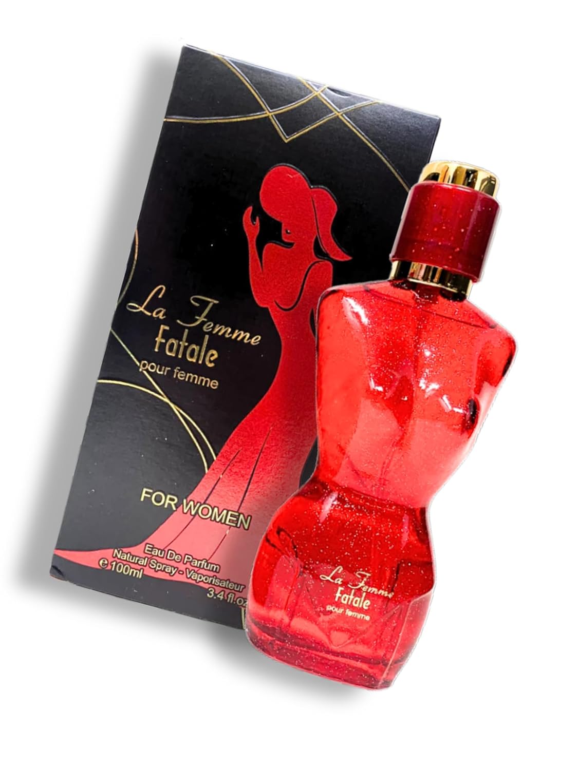 LA FEMME FATALE EAU DE PARFUME 3.4 F.L Oz. Oriental Floral fragrance for women