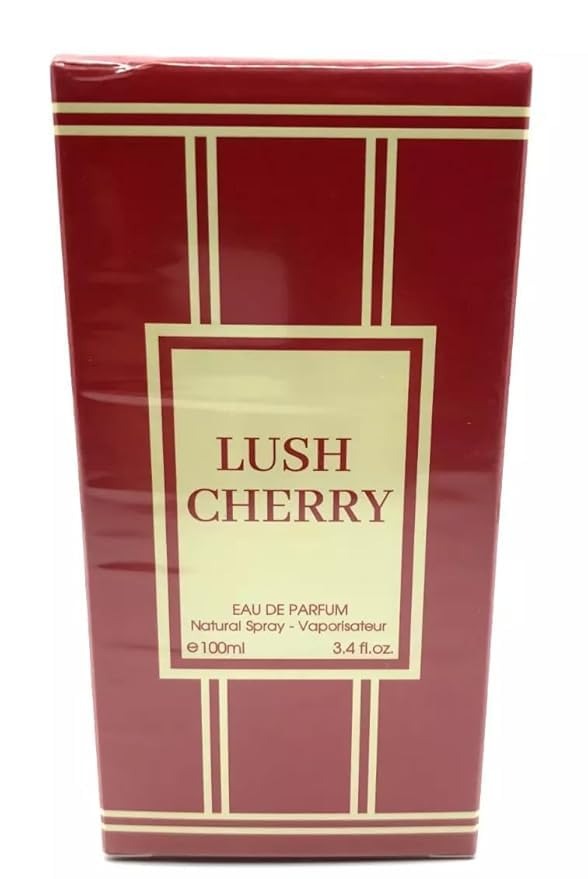 LUSH CHERRY Fragrance Eau De Parfum Spray Perfume for Women - 3.4oz