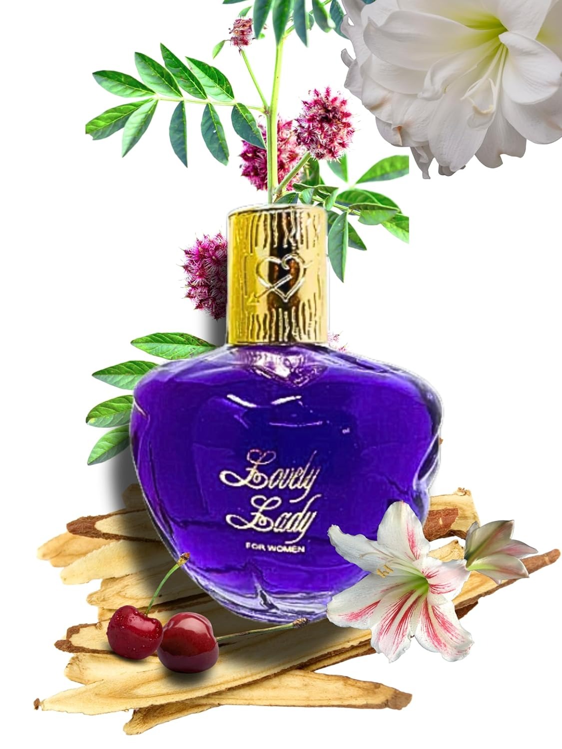 Lovely Lady Eau de Parfum for Women - 3.4 Fl Oz