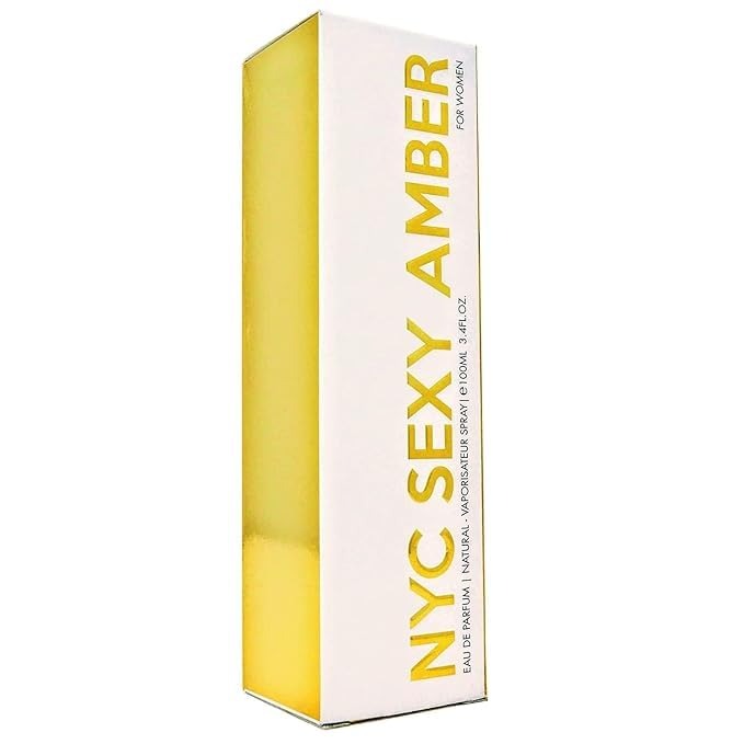NYC SEXY AMBER 3.4 oz Sporty Citrus fragrance for Women Eau De Parfum