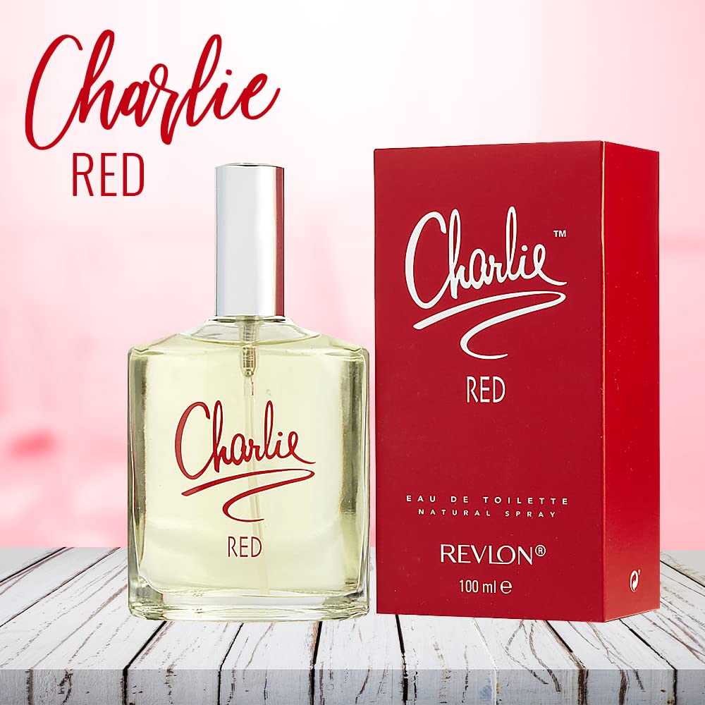 CHARLIE RED by Revlon 3.4 oz. EDT Spray Women's Perfume