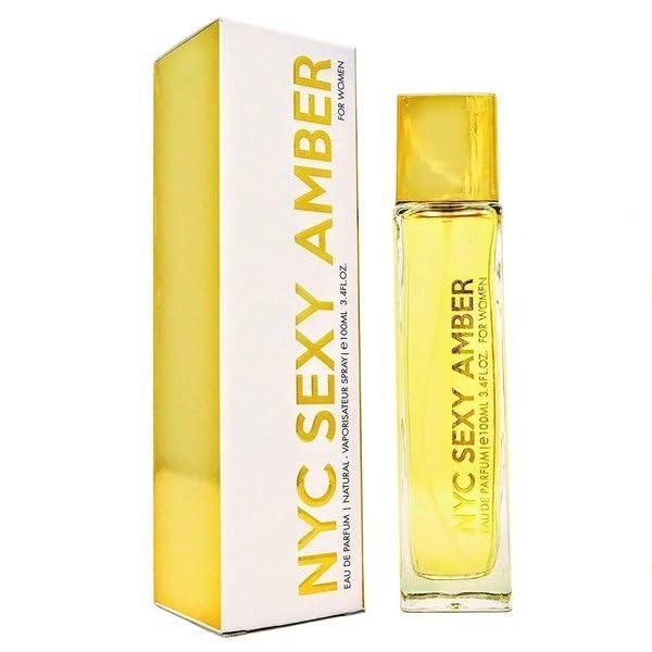 NYC SEXY AMBER 3.4 oz Sporty Citrus fragrance for Women Eau De Parfum