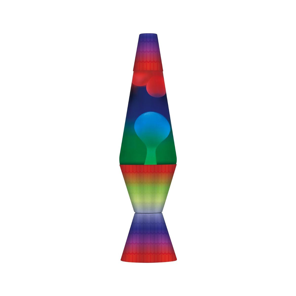 Lava the Original Colormax Lamp with Rainbow Decal Base, 14.5"