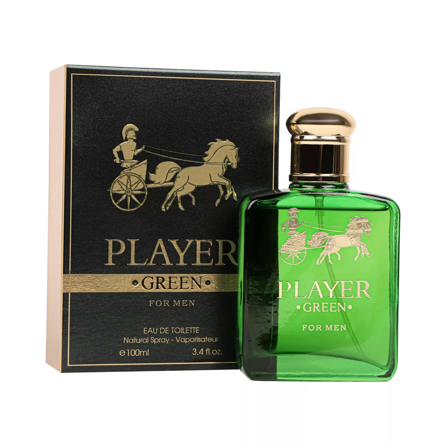 Player Green EDP Perfume For Men - 3.4oz
