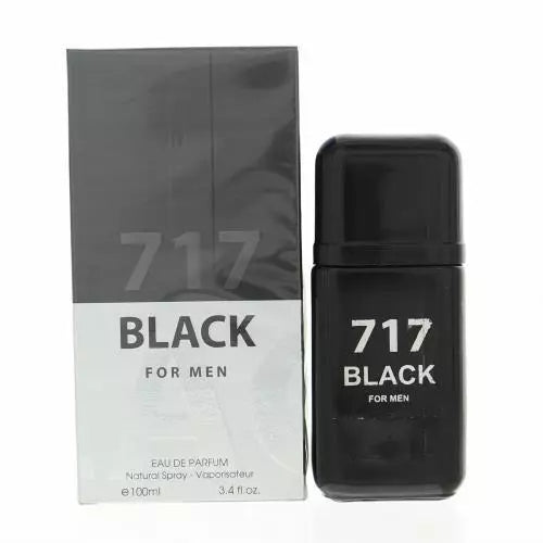 717 NYC MEN BLACK Eau De Toilette Perfume For Men - 3.4oz