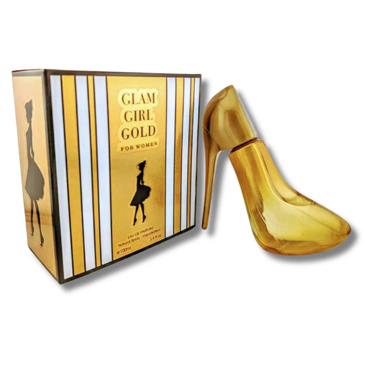 Glam Girl Gold Eau De Parfum Spray Perfume for Women - 3.4oz