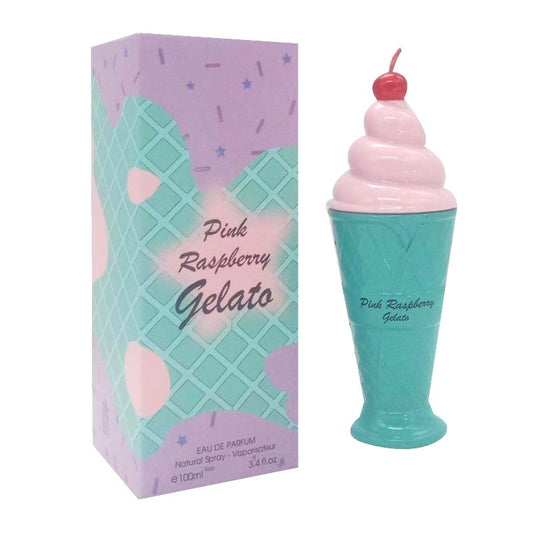 Pink Raspberry Gelato for Women Eau De Parfum Spray Perfume - 3.4oz
