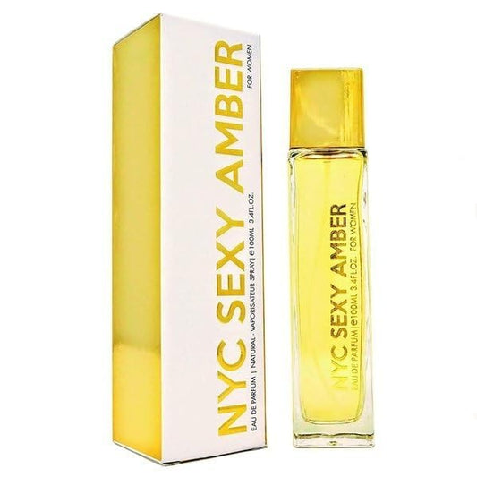 NYC SEXY AMBER 3.4 oz Sporty Citrus fragrance for Women Eau De Parfum